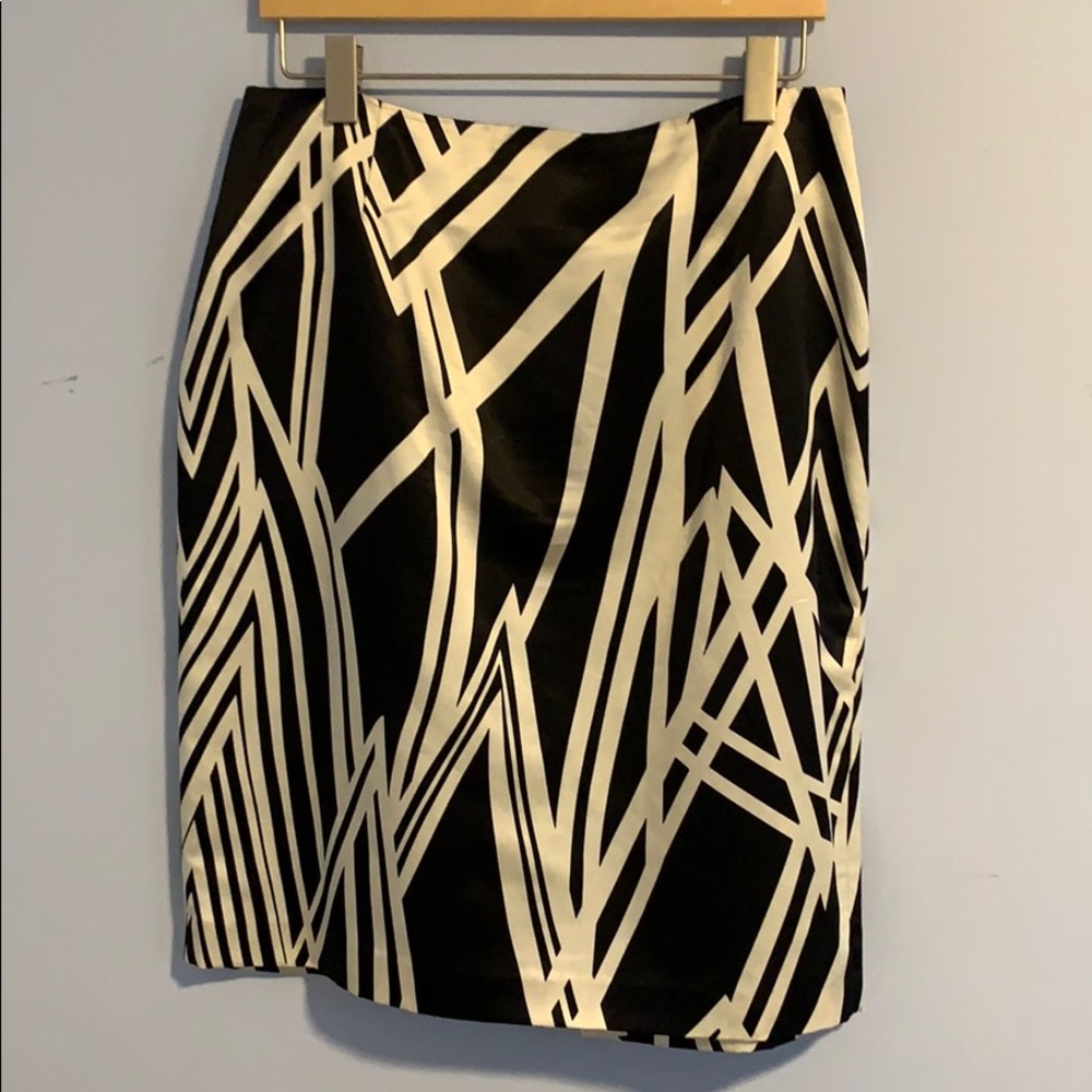 Jones New York | Pencil skirt | Black&White print